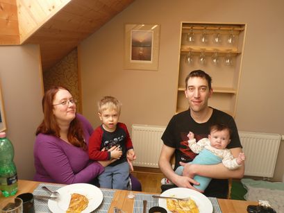 My sister Anne and my brother-in-law Holger.